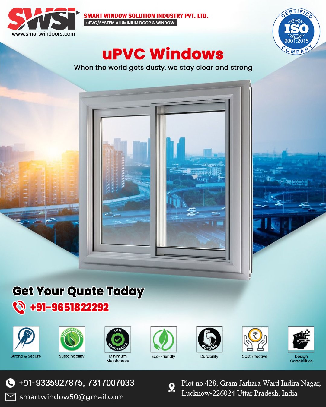 Why UPVC Windows Are the Smart Choice for Modern Homes?